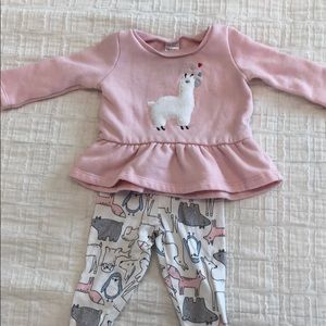 Carter’s Llama Outfit